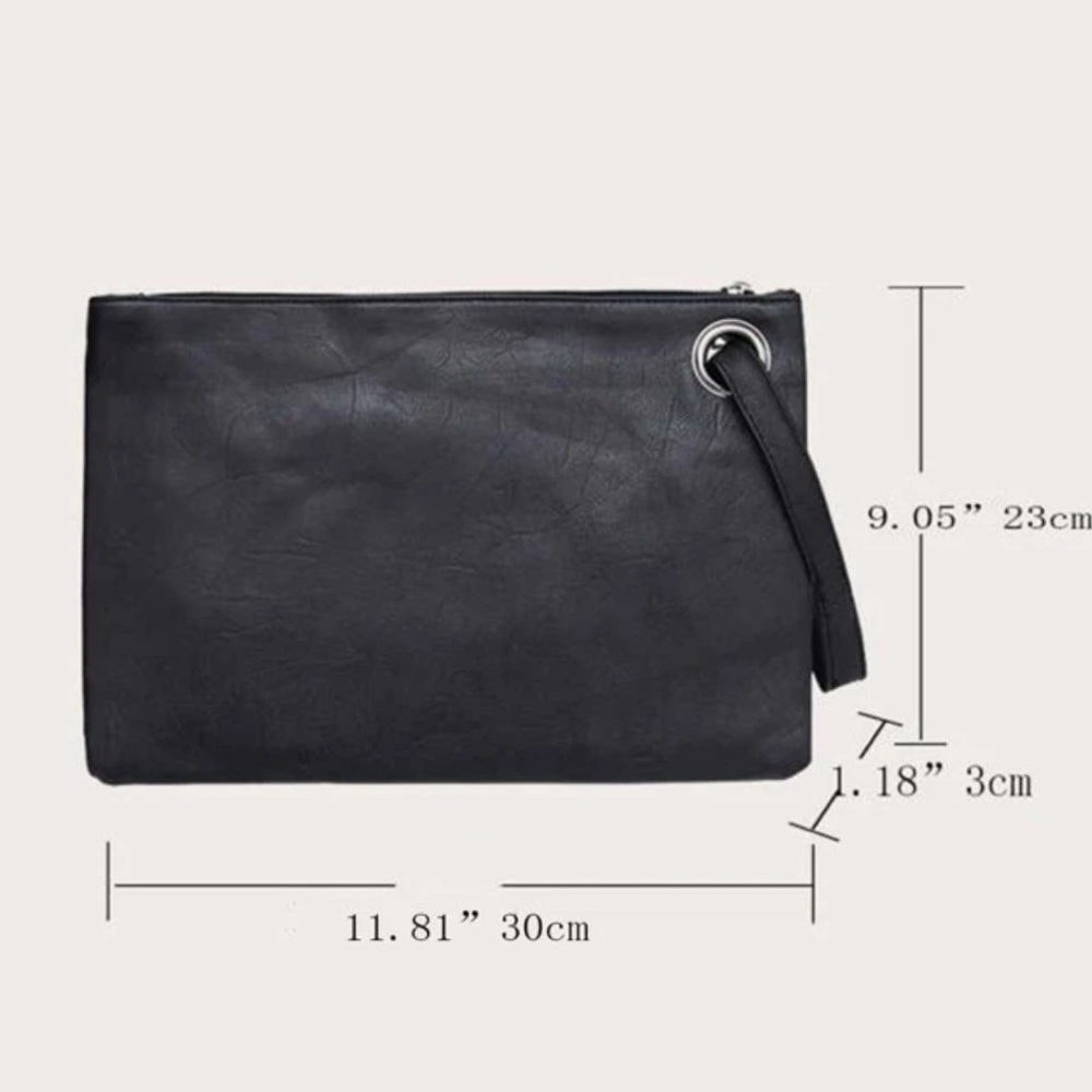 🖤 PU Large Clutch Purse 🖤 - Picture 2 of 5